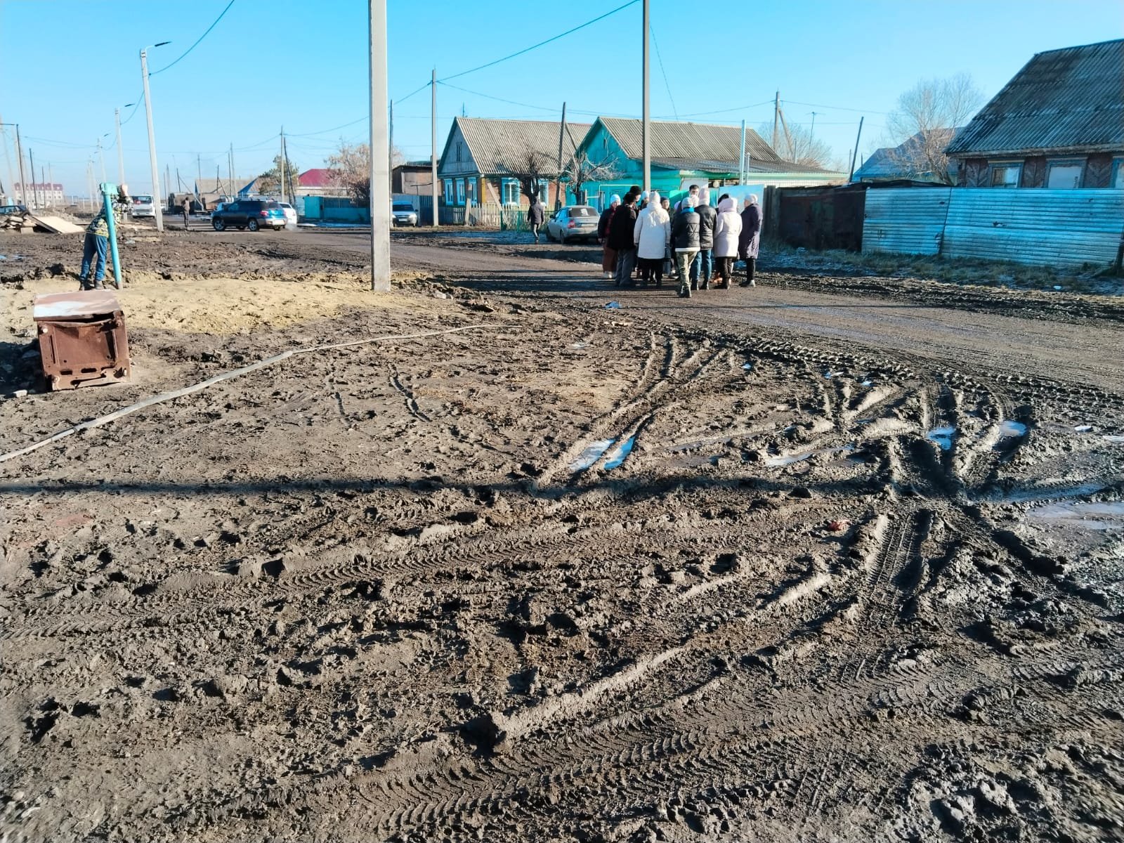 Так кто топит? Жители частного сектора в Костанае не верят, что причиной  паводка стали грунтовые воды