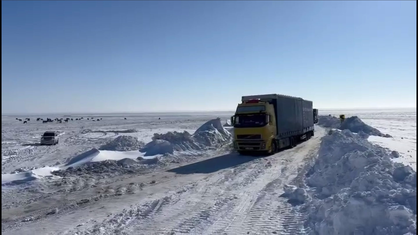 Движение по трассе Самара — Шымкент возобновили в Актюбинской области