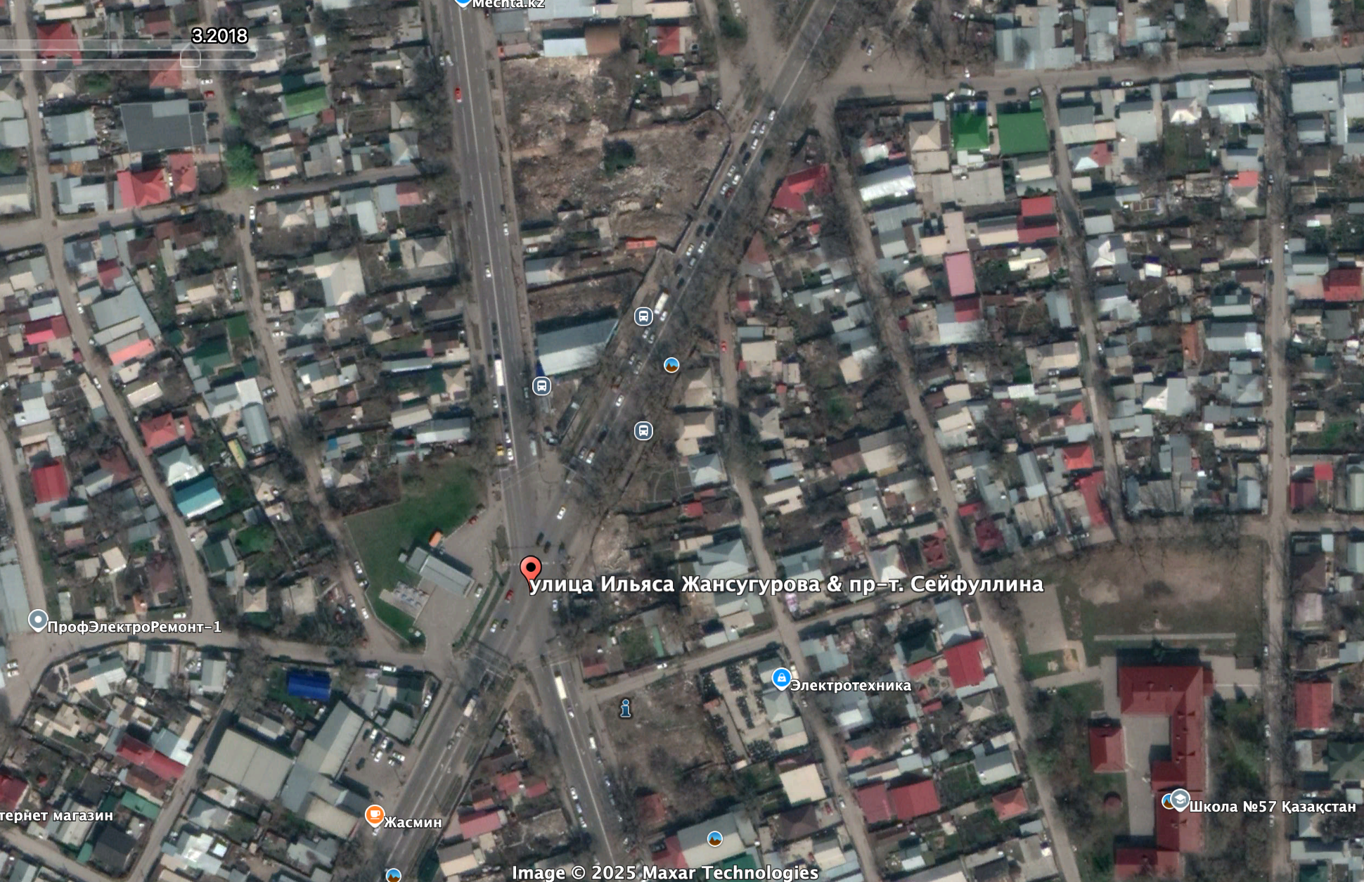 СкÑинÑоÑ: Google Earth Pro / 2018 год