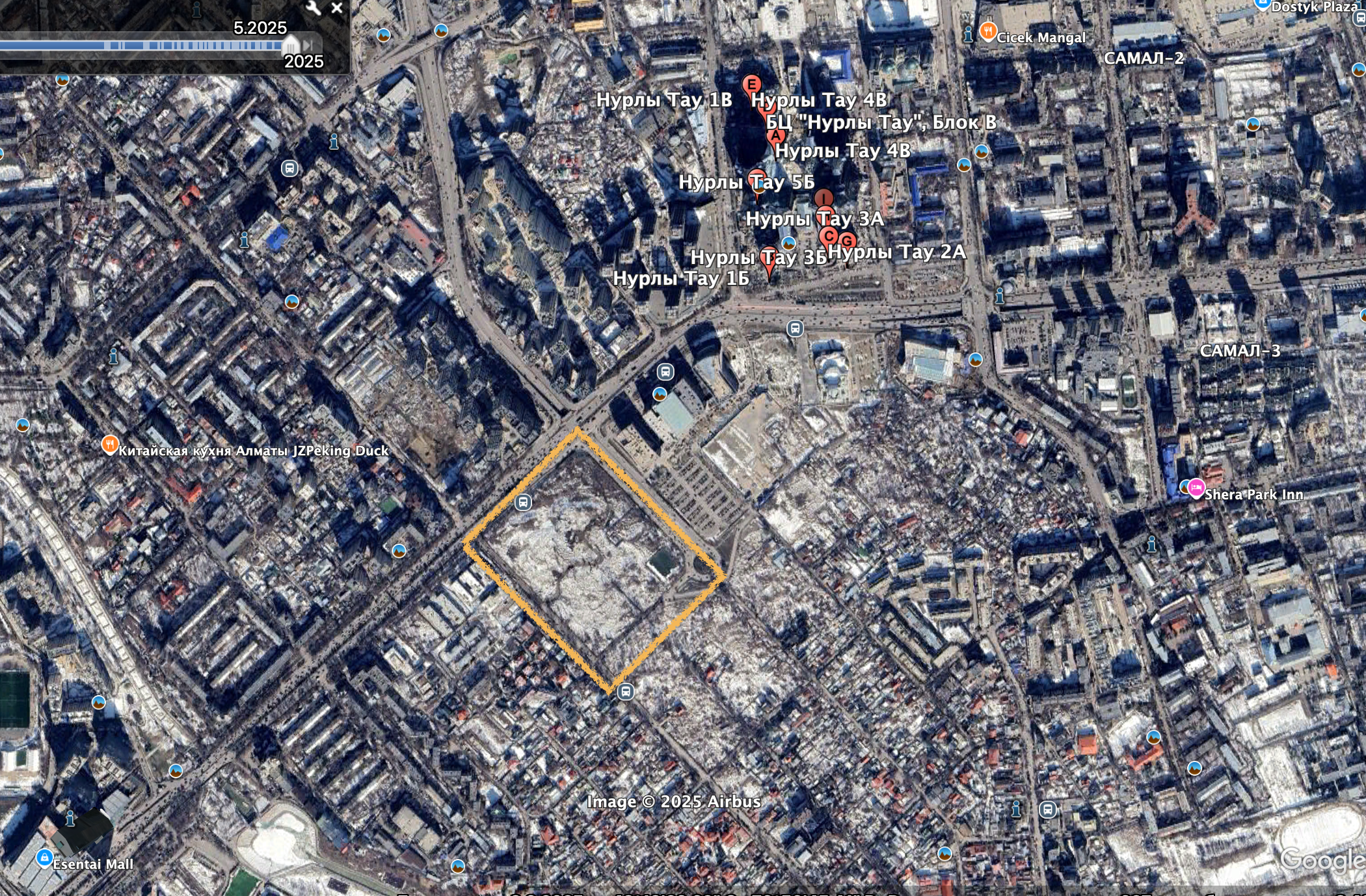 СкÑинÑоÑ: Google Earth Pro (05.2025)