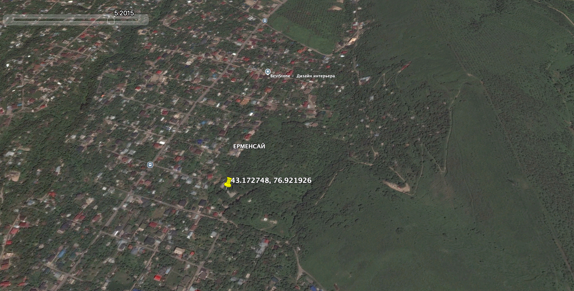 Ð¡ÐºÑÐ¸Ð½ÑÐ¾Ñ: Google Earth
