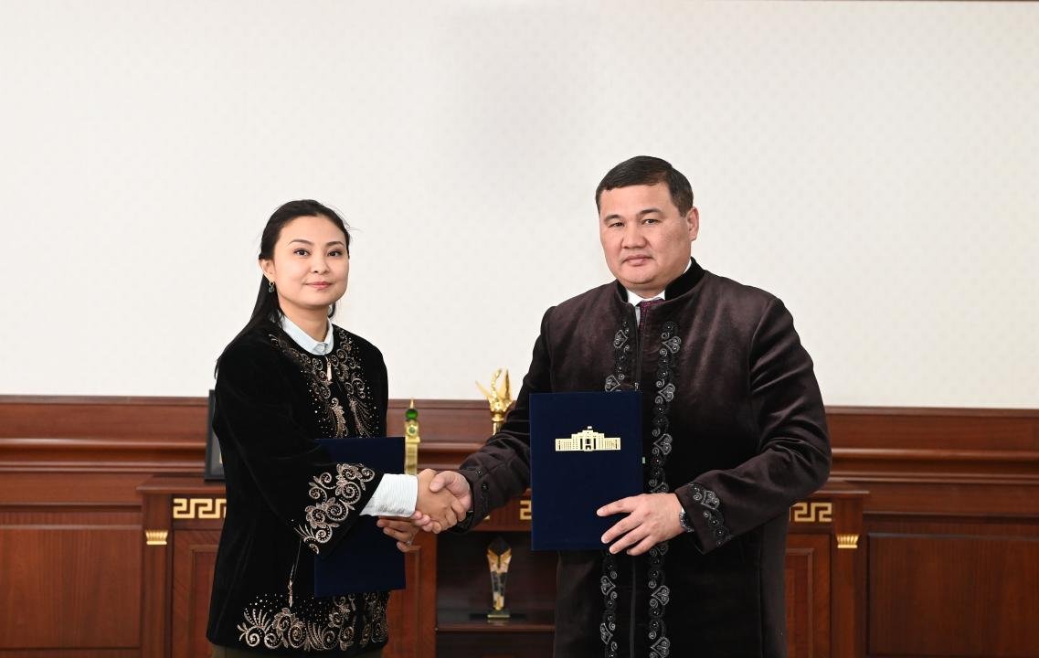 ÐcÐµÐ»Ñ ÐÐ°Ð½Ð°ÑÐ¾Ð²Ð°. Ð¤Ð¾ÑÐ¾: Gov.kz