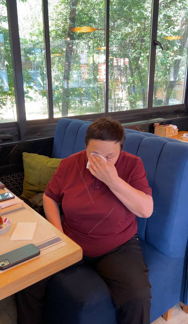 ÐйÑаÑа не ÑдеÑжала ÑлÑз, говоÑÑ ÑÑи Ñлова. ФоÑо: Orda.kzÂ