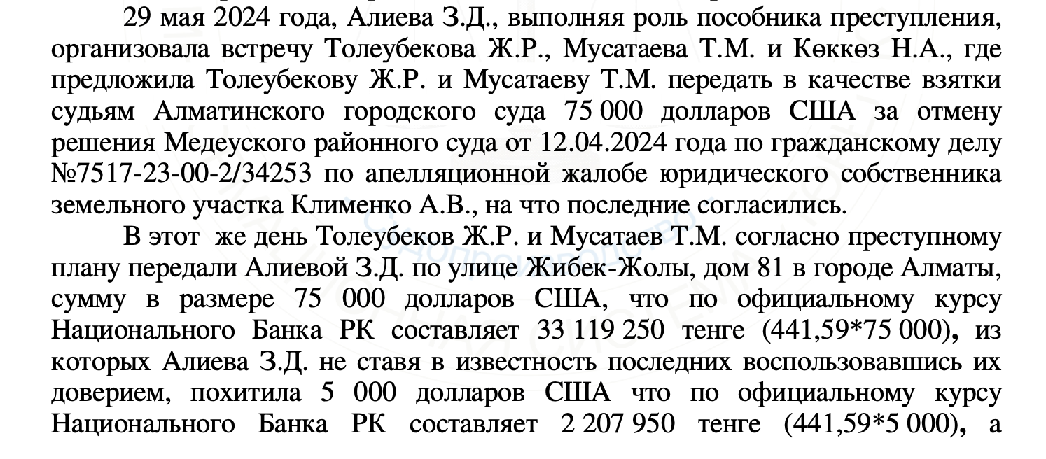 Скрин приговора