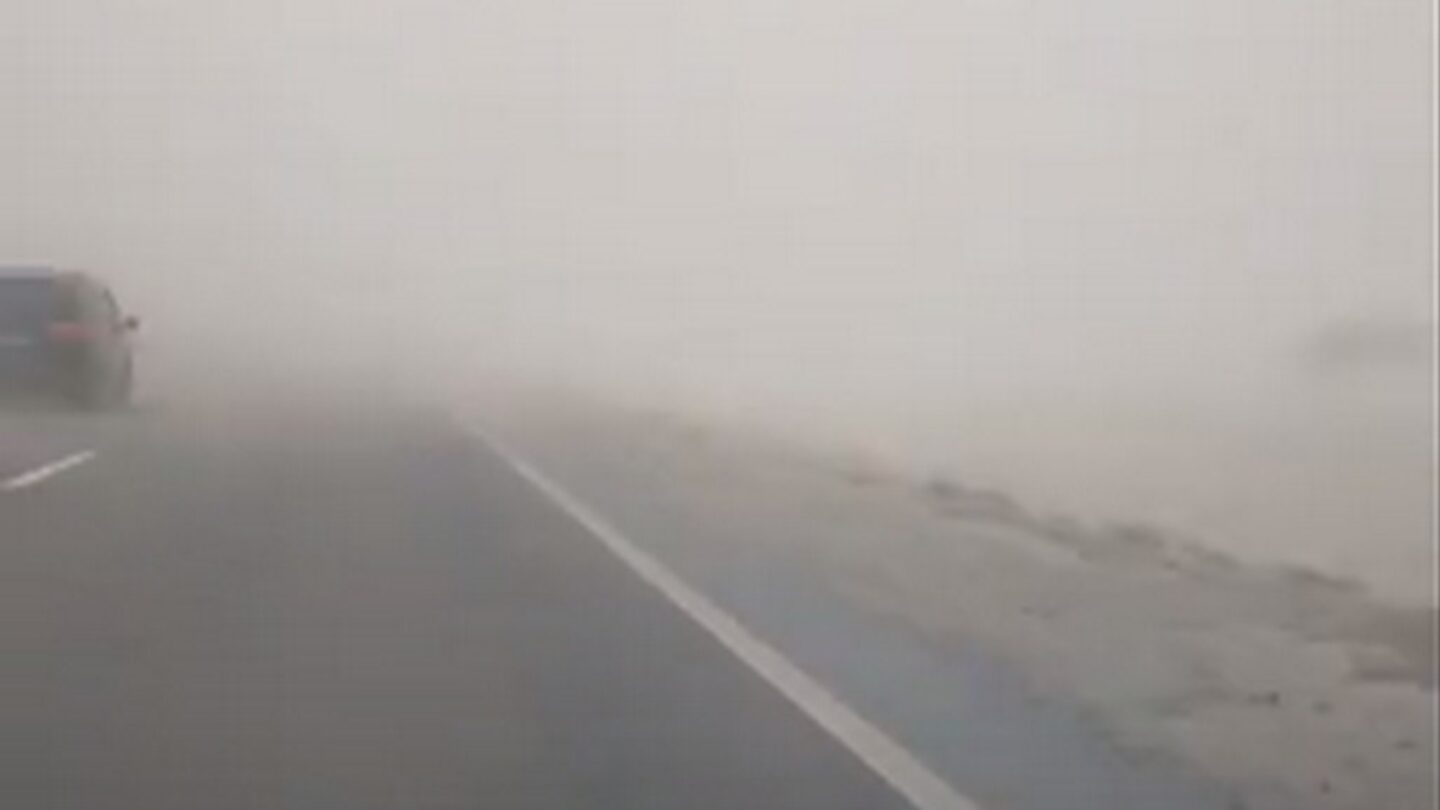 Киев песчаная буря