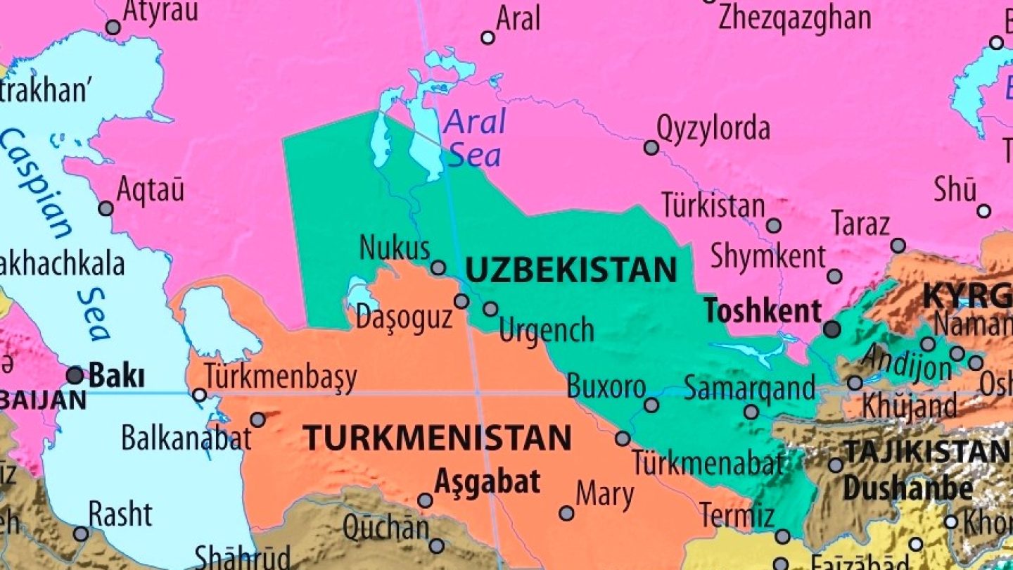 Открыть карту в узбекистане. Туркменистан на карте России. Туркменистан на карте границы. Границы Узбекистана на карте. Туркменистан на карте границы с соседи.