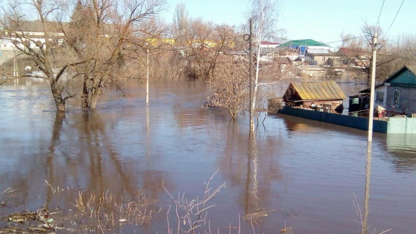 Наводнение в саратовской области