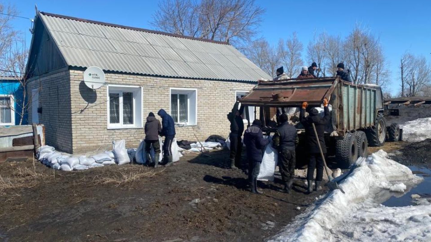 Жителям затопленных сёл в Костанайской области построят новые дома