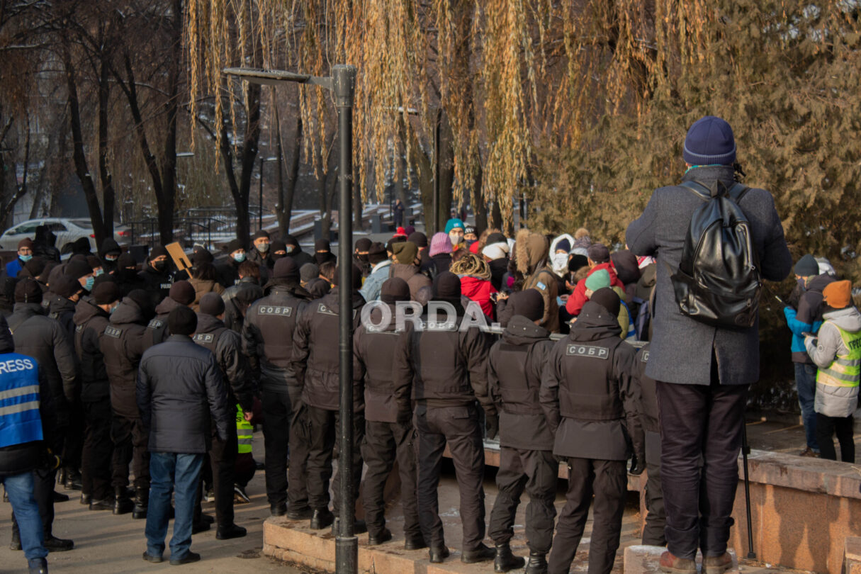 Митинг в Алматы. Как это было?