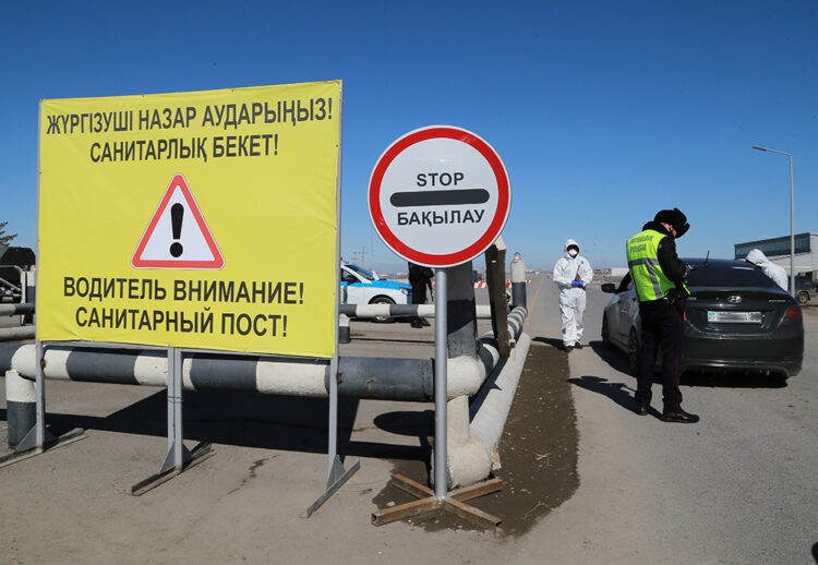 Два санитарных поста установят в Алматинской области