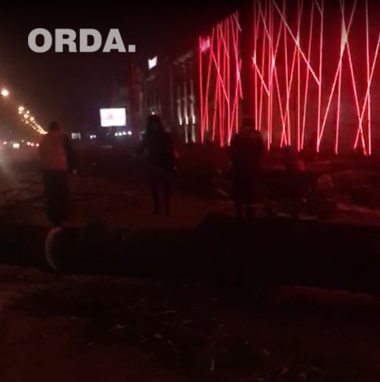 Дело о вырубленных деревьях у Sulpak передано в прокуратуру