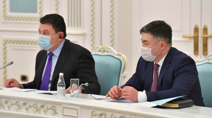 Перспективы Кашагана обсудил с иностранными инвесторами Токаев