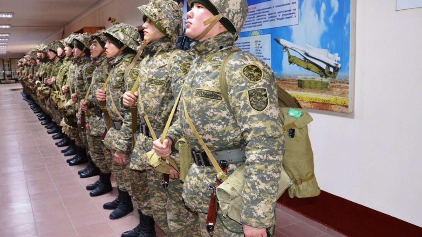 Воинские части Казахстана