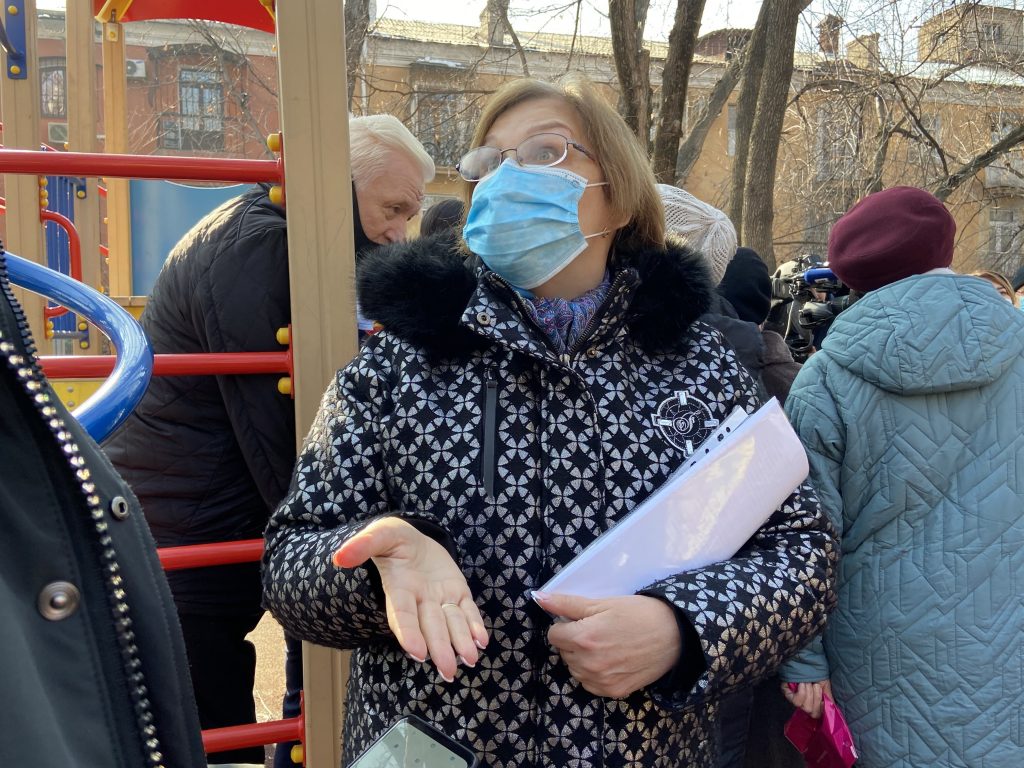 Землю под проспект Назарбаева не отдадим: жители алматинского Городка вышли с протестом