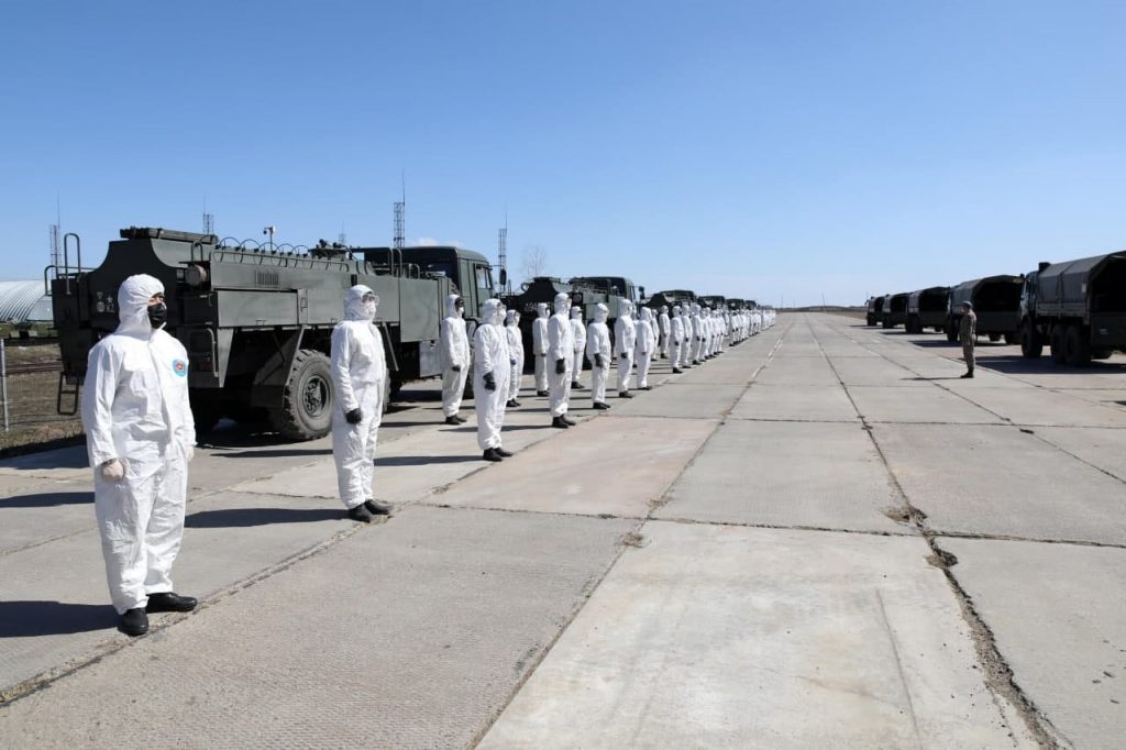 В столице и Алматы военные госпитали переоборудовали под COVID-стационары