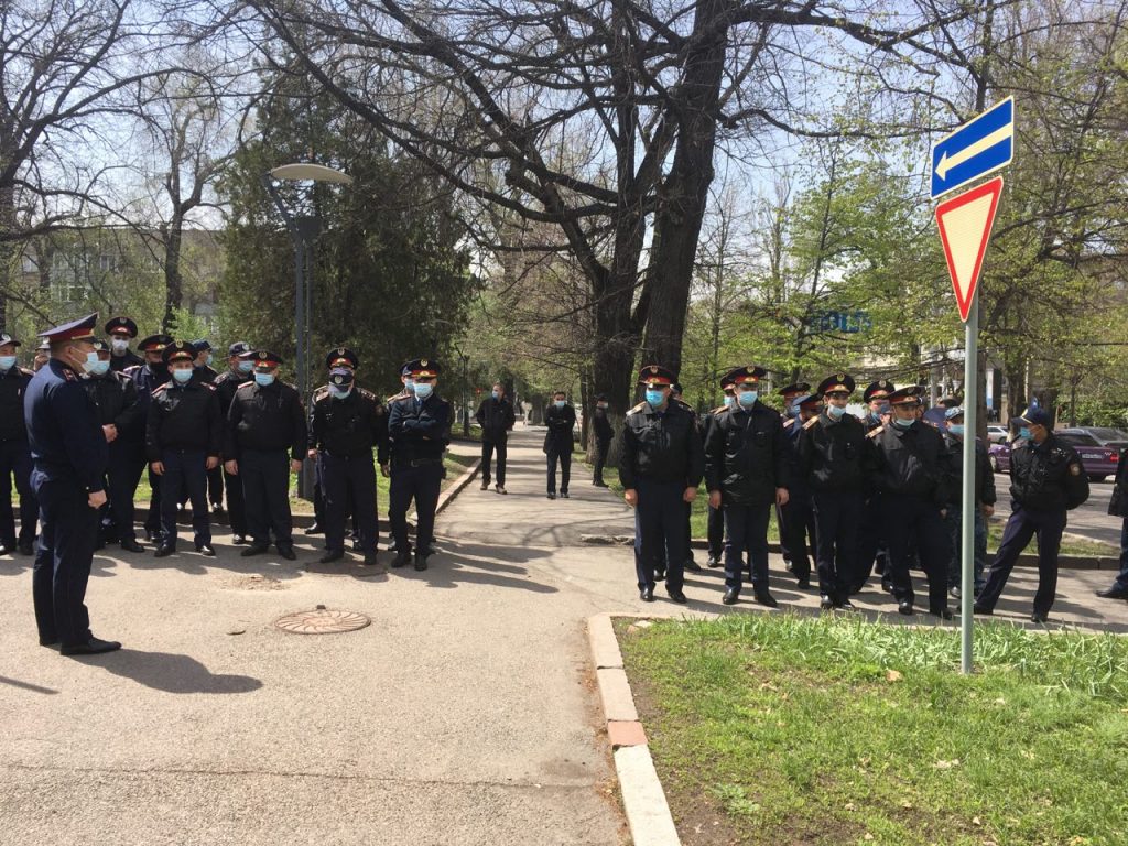 Несанкционированный «земельный» митинг ДПК в Алматы