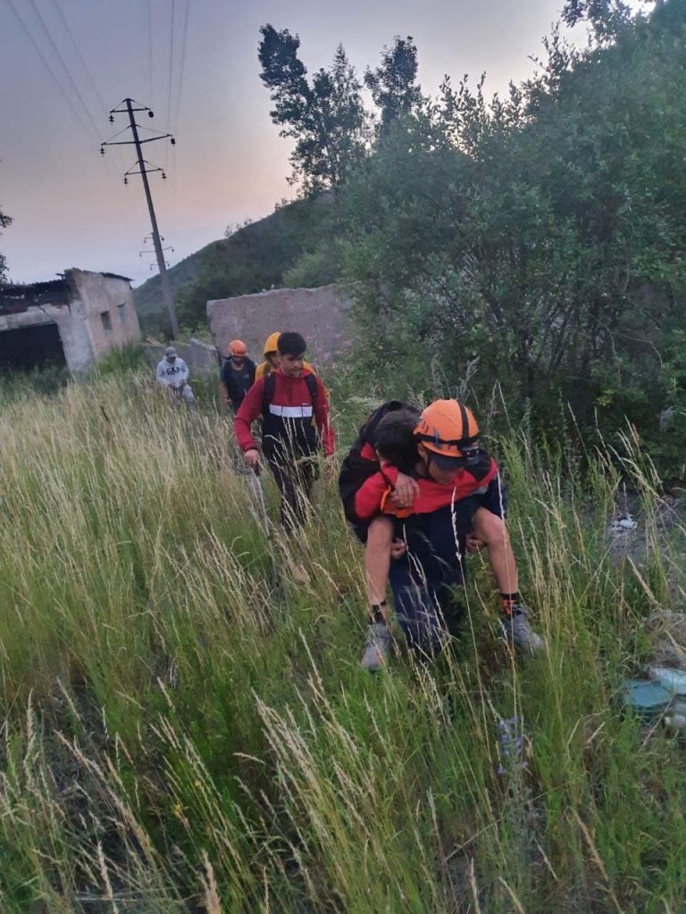 Трёх парней нашли в горах Заилийского Алатау