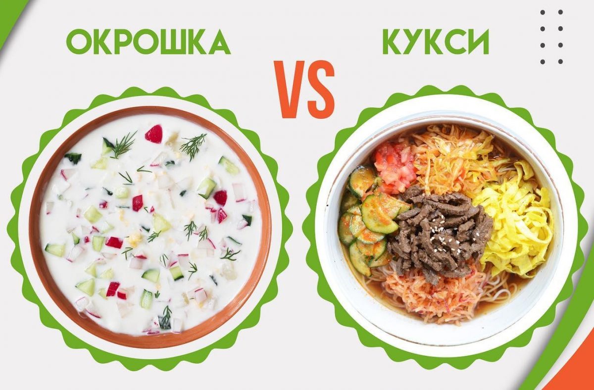 Окрошка кукси рецепт