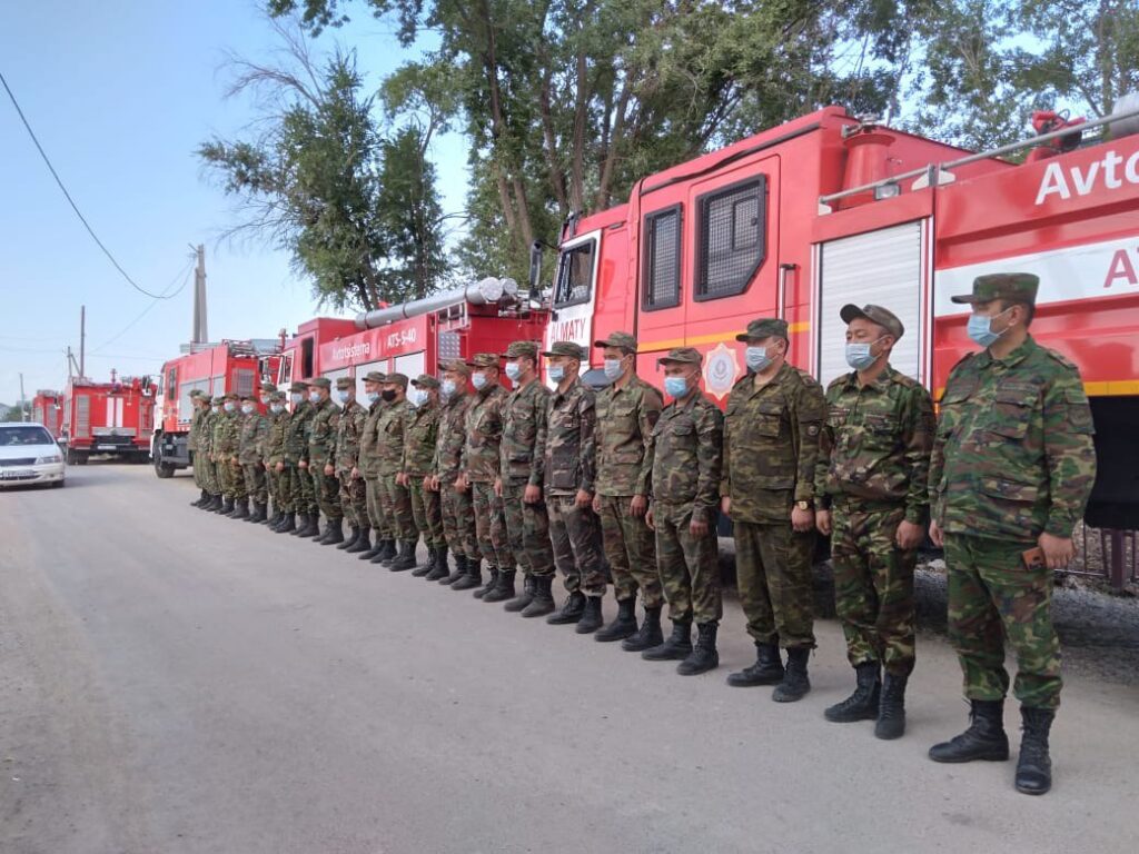 Взрыв под Таразом: как действовали военные и спасатели