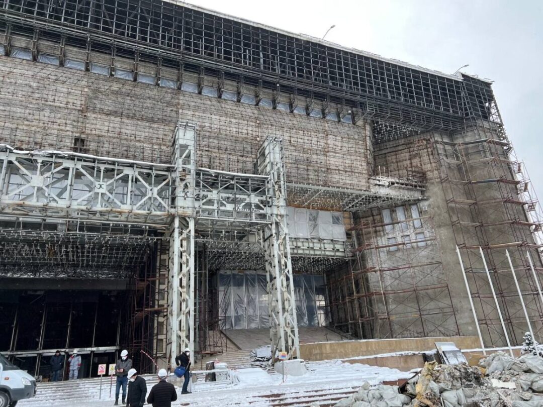 Резиденцию президента в Алматы хотят восстановить и не планируют никому отдавать