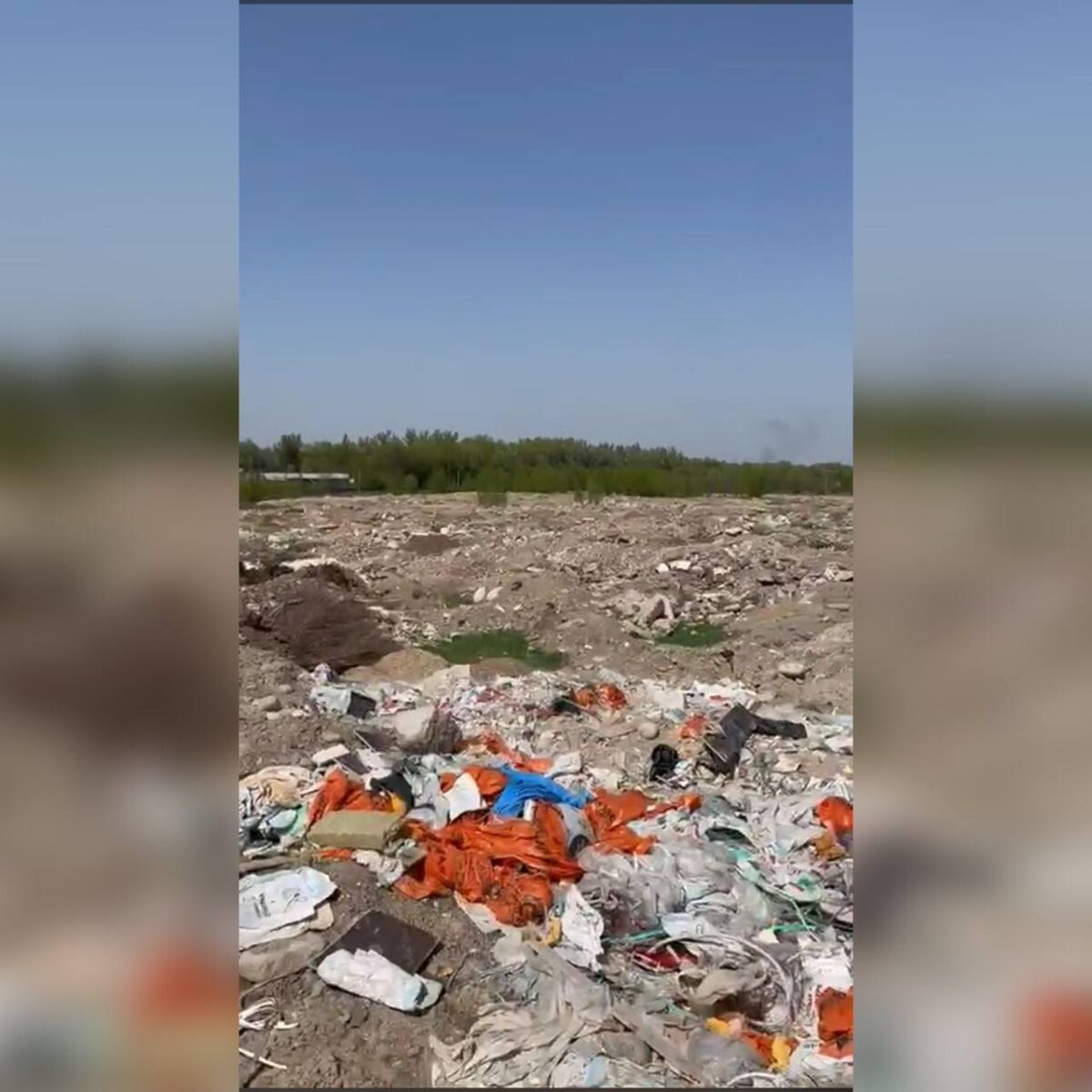 Несанкционированную свалку площадью в 20 гектаров нашли в Алматы