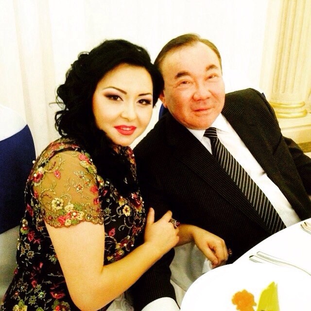 Гульнур Дуйсебаева и Болат Назарбаев