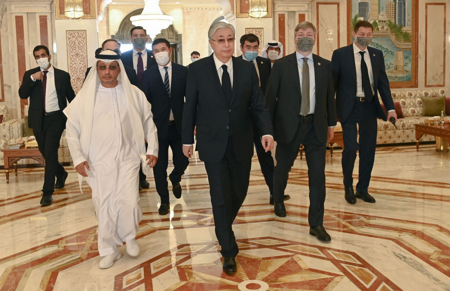 Токаев встретился с новоизбранным президентом ОАЭ