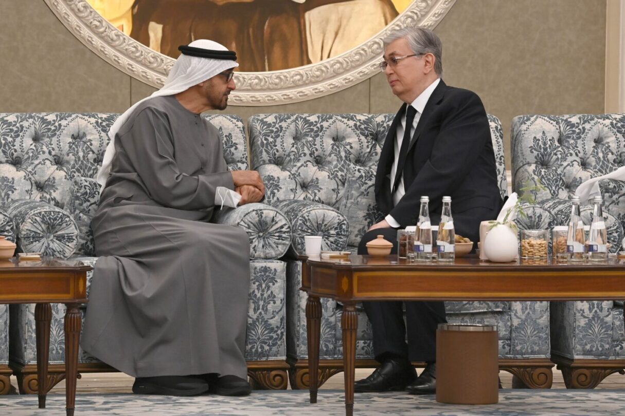 Токаев встретился с новоизбранным президентом ОАЭ