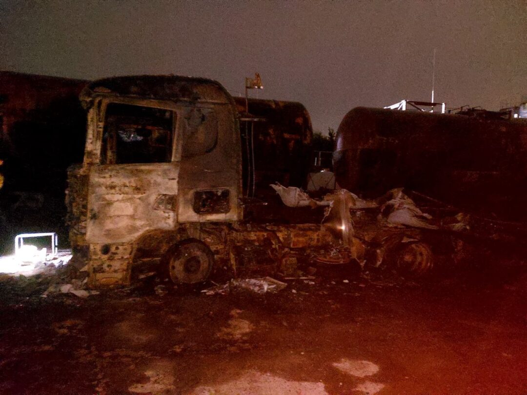 Пожар в Алматы: обошлось без жертв