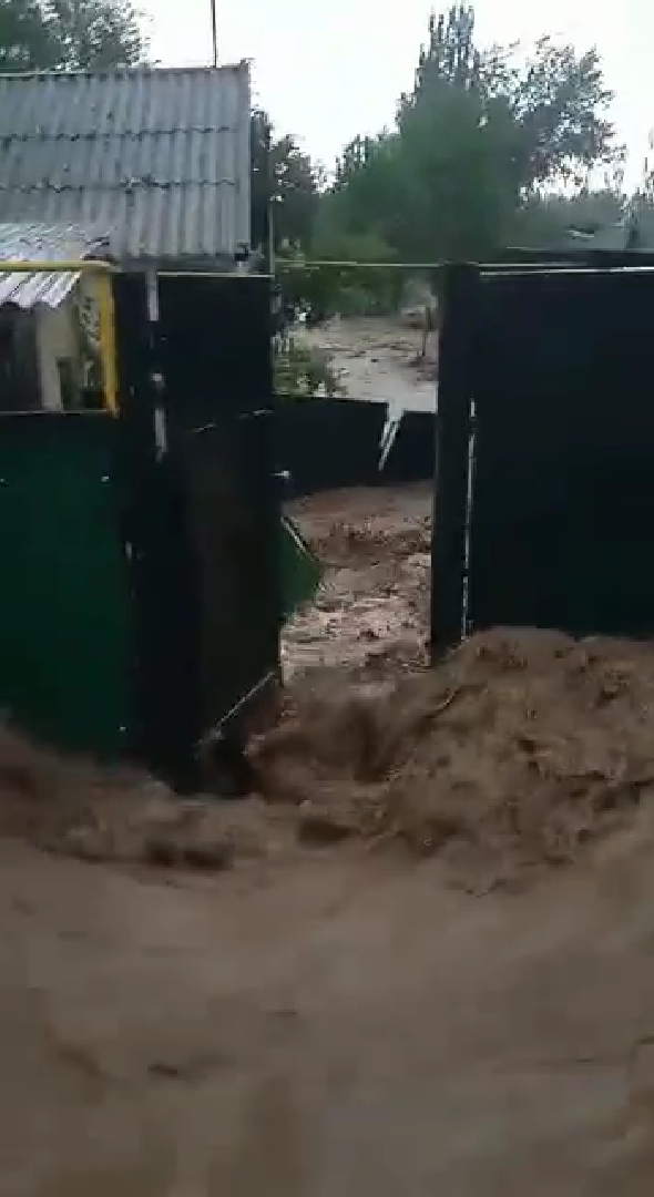 Сель сошёл в Жамбылской области
