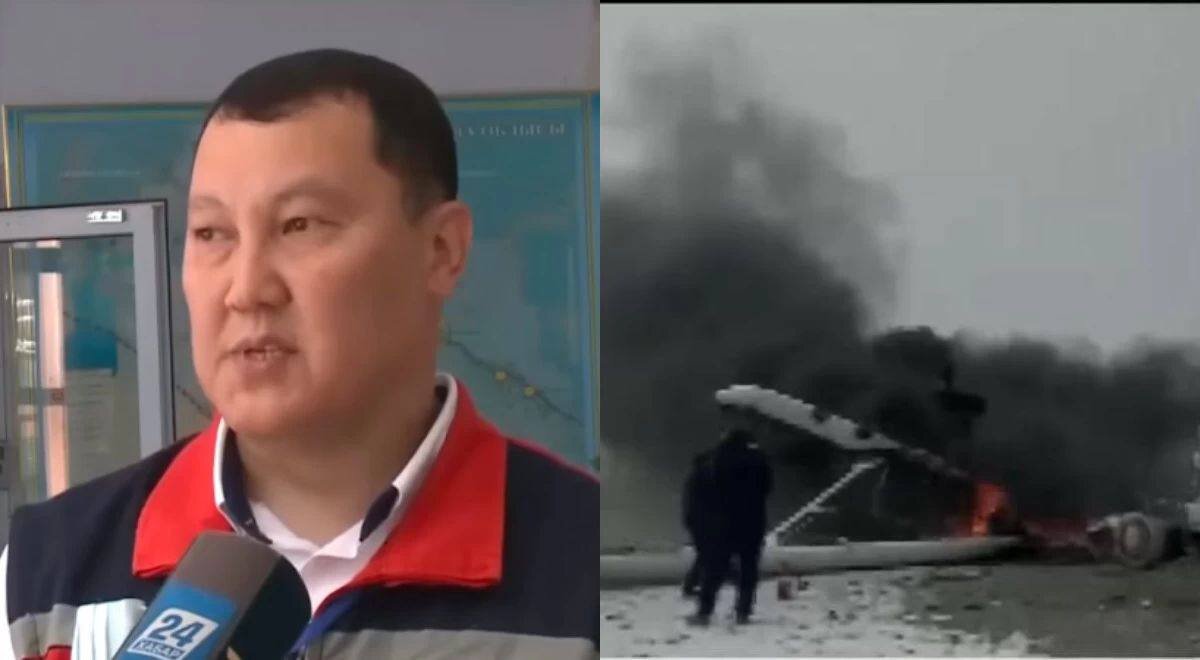 Кызылординский фельдшер предотвратил взрыв в горящем самолёте