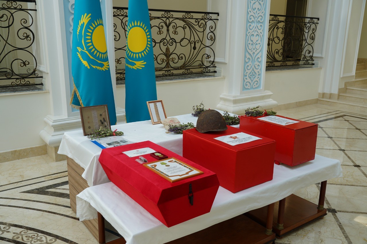 Россия передала Казахстану останки трёх солдат, погибших в годы войны
