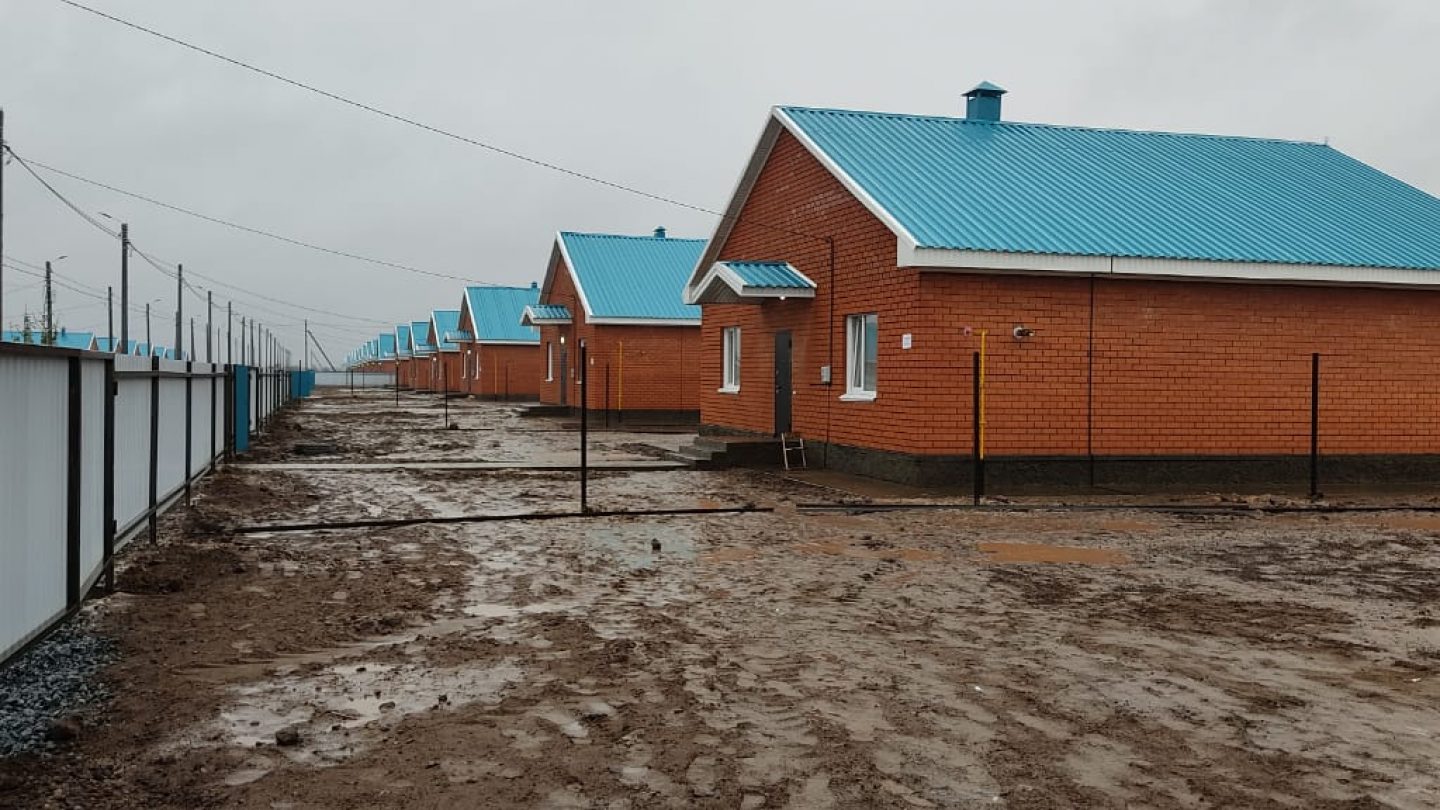 Новые дома построят для пострадавших от паводка в Актюбинской области